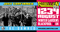 The Damned - Rebellion Festival, Blackpool 4.8.19